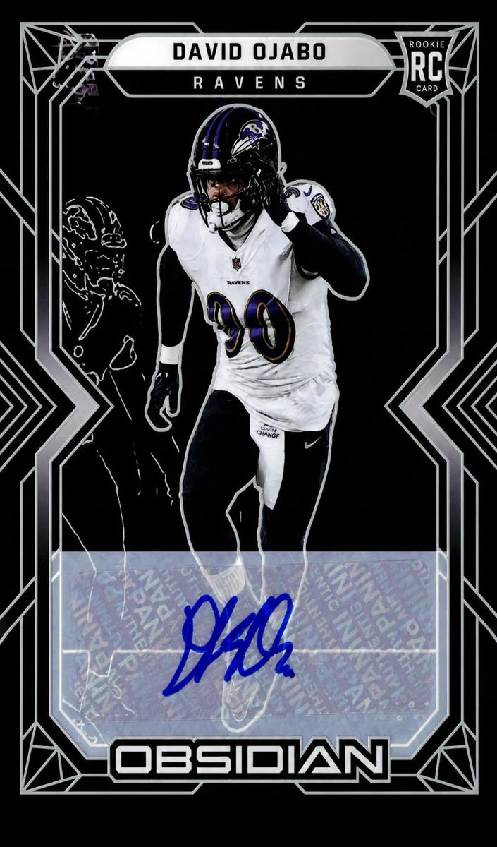 2022 Panini Obsidian Football David Ojabo #191