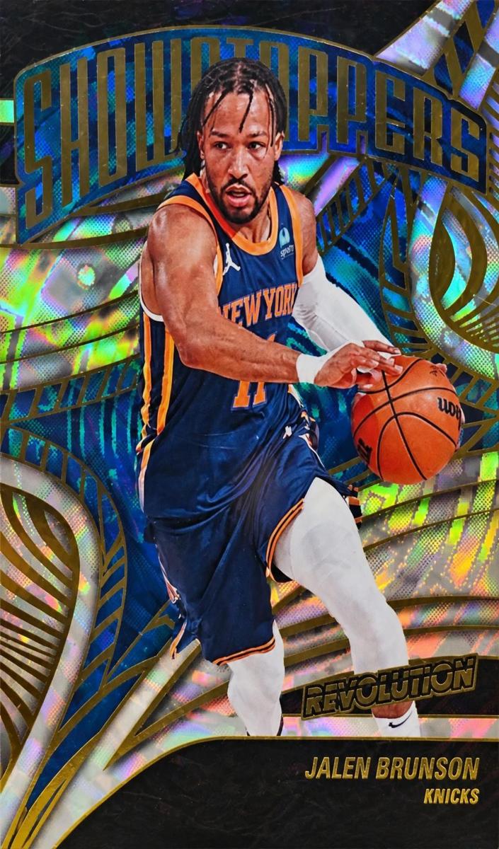 2024 Panini Revolution Basketball Fractal Jalen Brunson #15