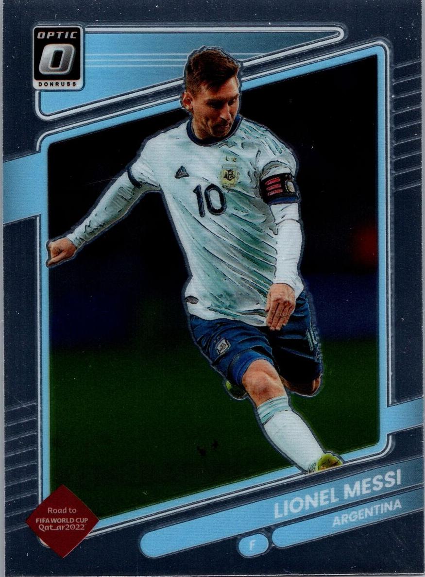 2021 Panini Donruss Road to Qatar Soccer Lionel Messi #1