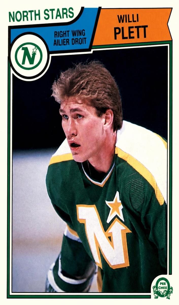 1983 O-Pee-Chee Hockey Willi Plett #179 PSA 10
