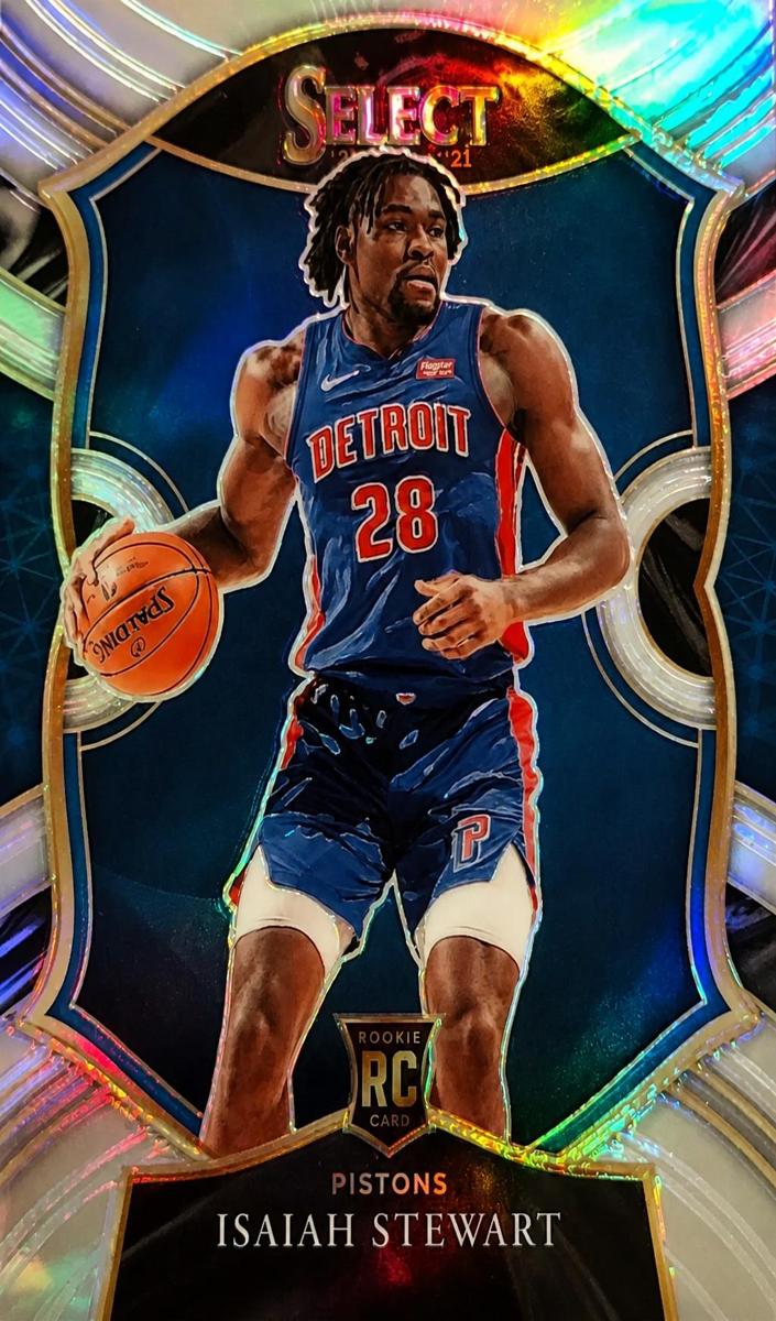 2020 Panini Select Basketball Silver Prizms Isaiah Stewart #76 PSA 9