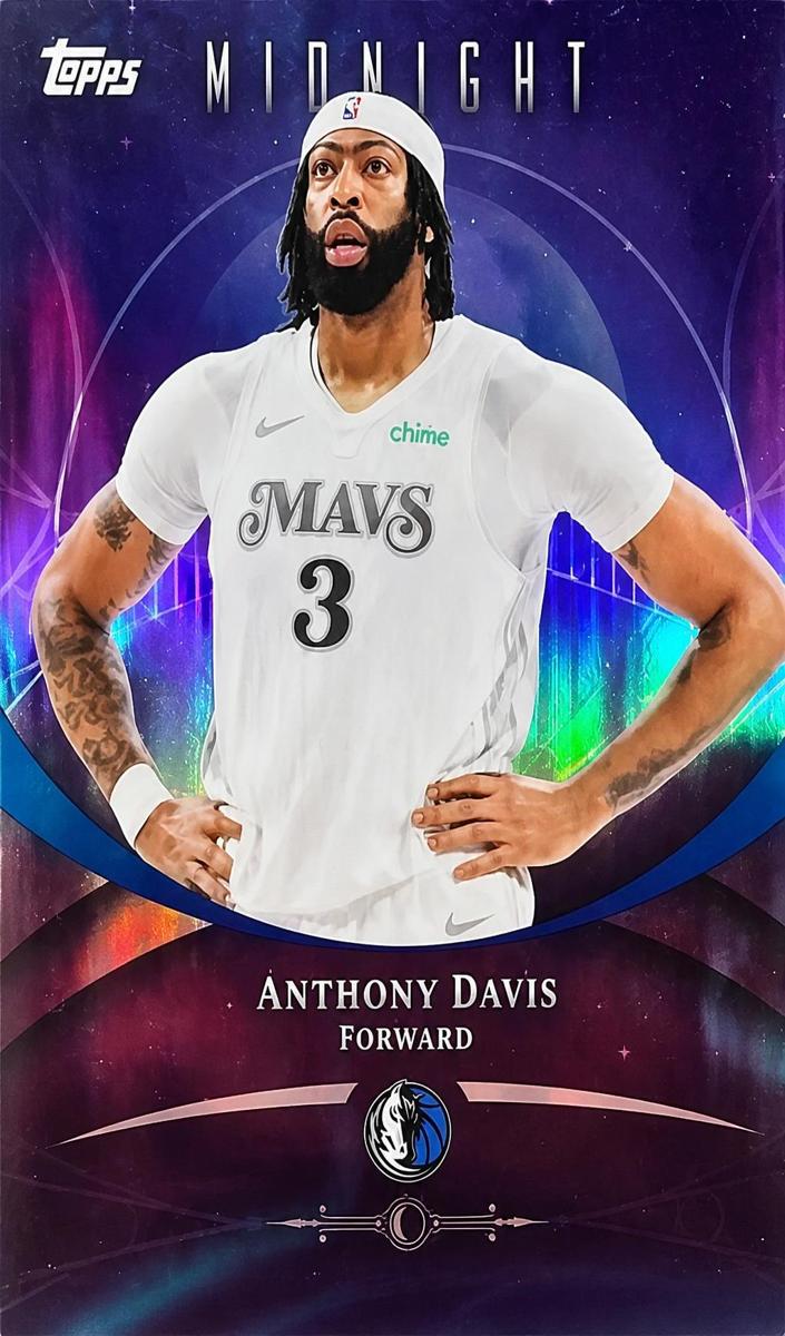 2025 Topps Midnight Basketball Anthony Davis #47