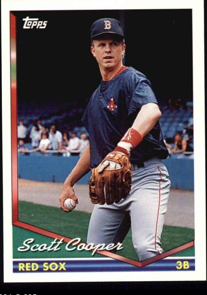 1994 Topps Baseball Scott Cooper #235 PSA 9