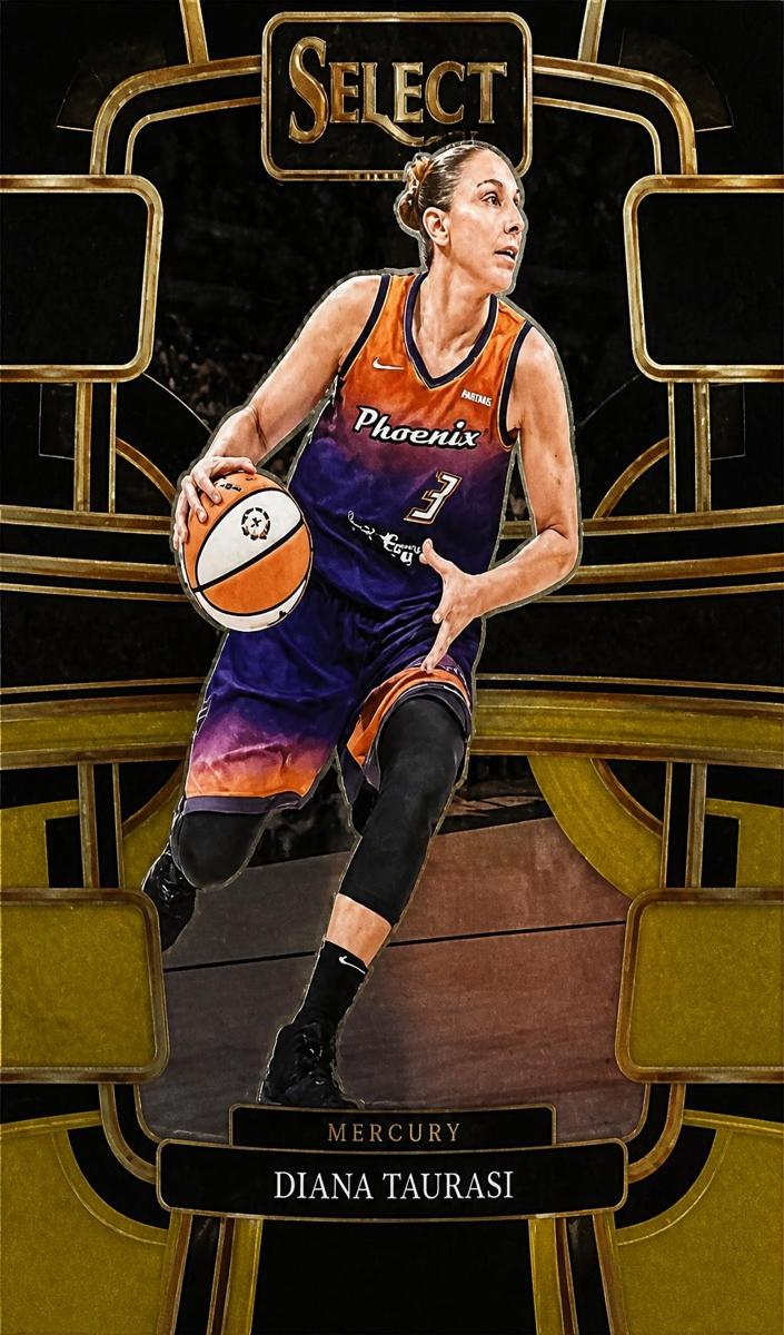 2024 Panini Select WNBA Basketball Black Gold Diana Taurasi #46