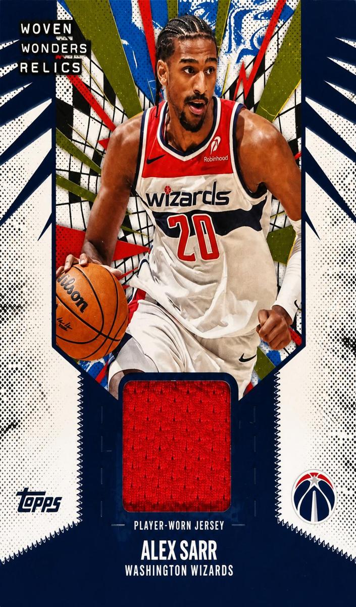 2025 Topps Basketball Alex Sarr #WW-AS