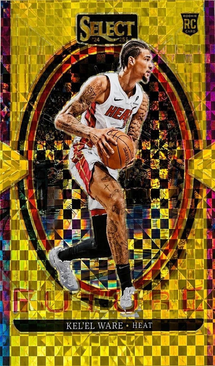 2024 Panini Select Basketball Gold Kel'el Ware #16 PSA 10