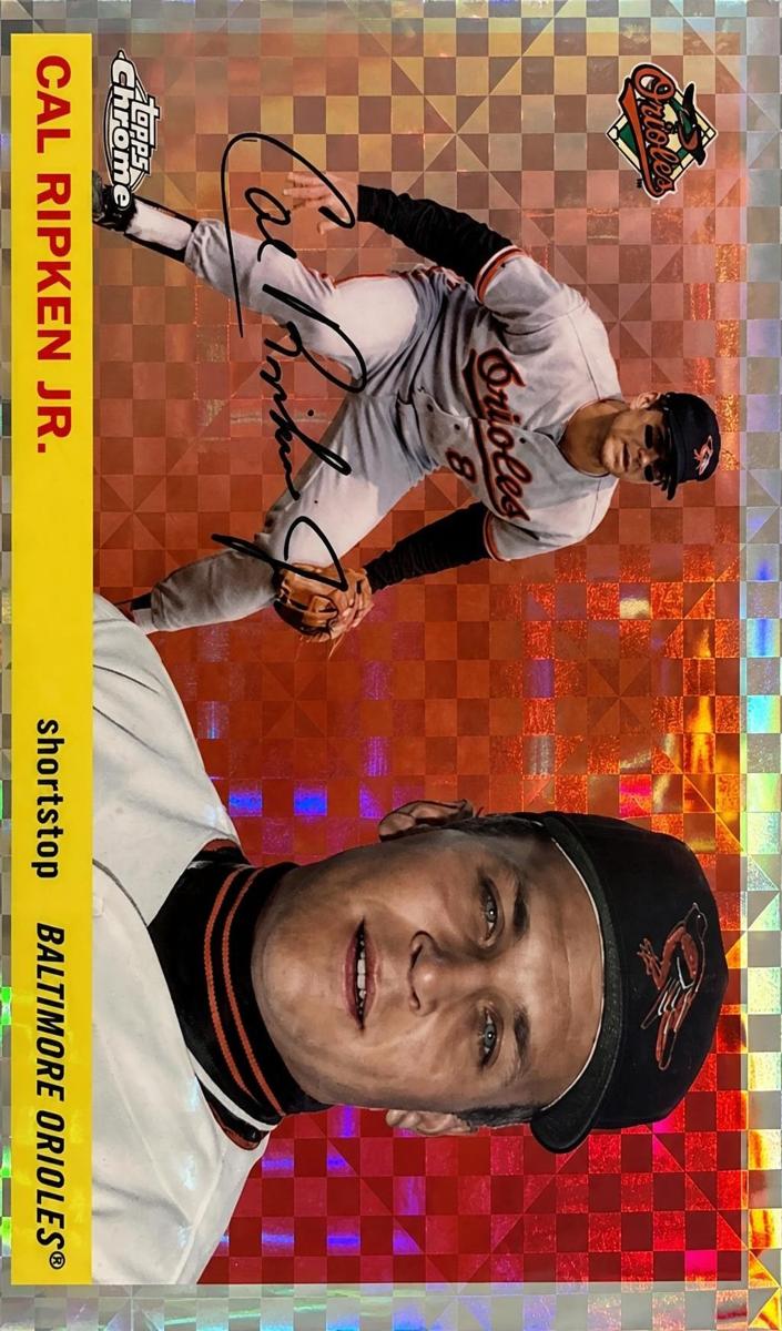 2025 Topps Chrome Platinum Baseball X-Fractor Cal Ripken Jr. #305