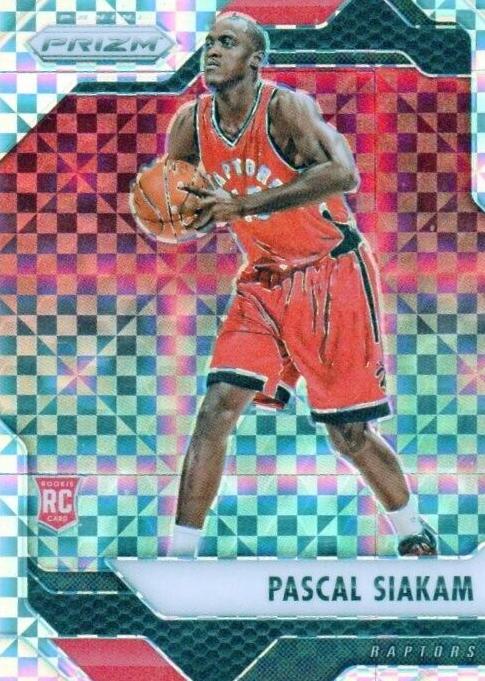 2016 Panini Prizm Basketball Starburst Pascal Siakam #220 PSA 9