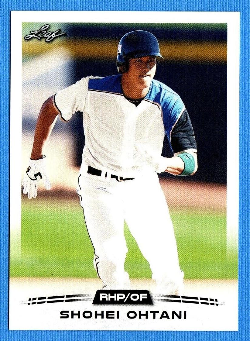 2018 Leaf Baseball Shohei Ohtani #04 PSA 9