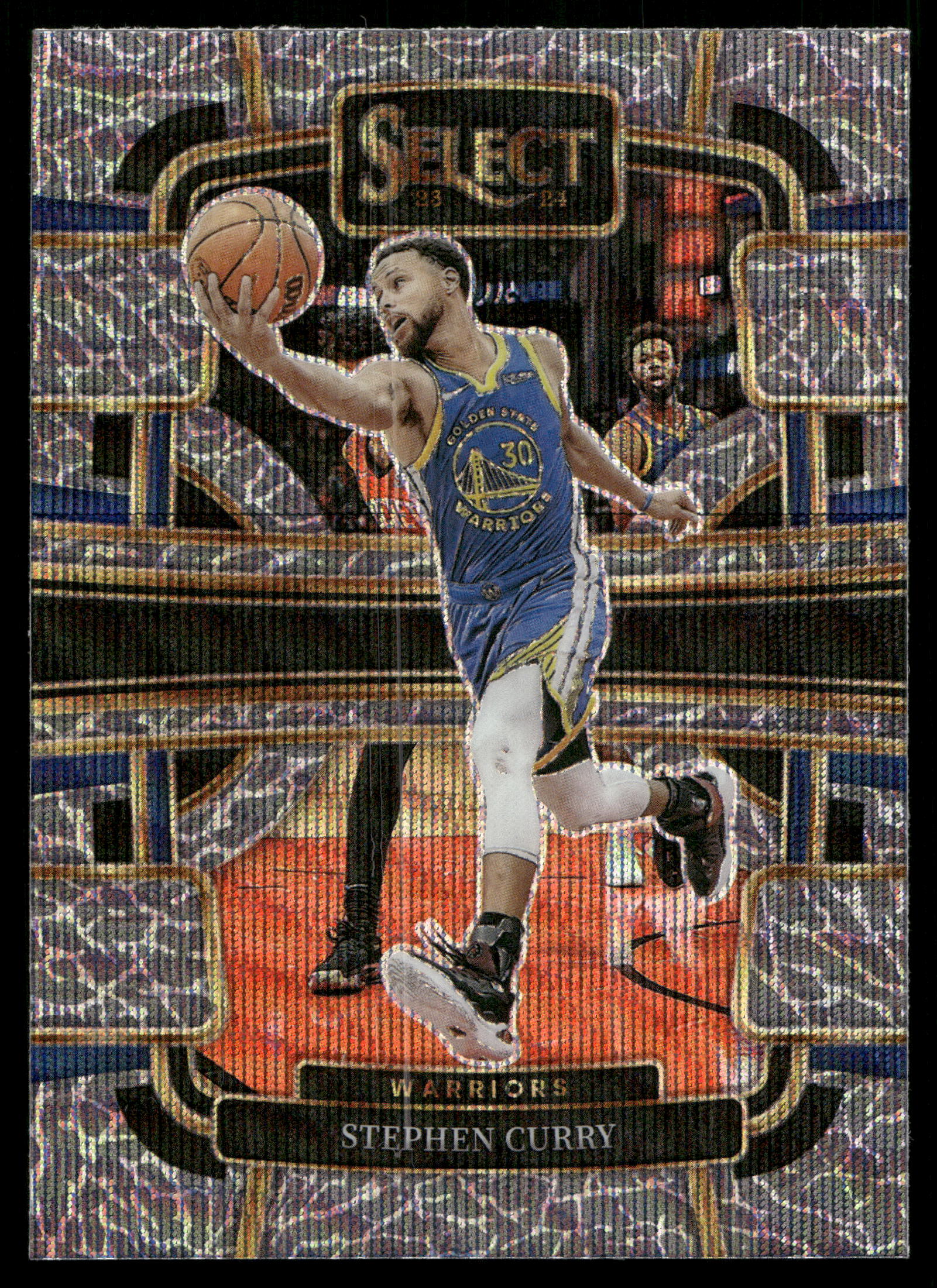 2023 Panini Select Basketball Elephant Stephen Curry #56 PSA 9