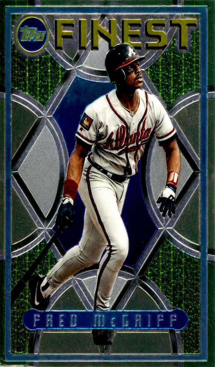 1995 Topps Finest Baseball Fred McGriff #103 PSA 10