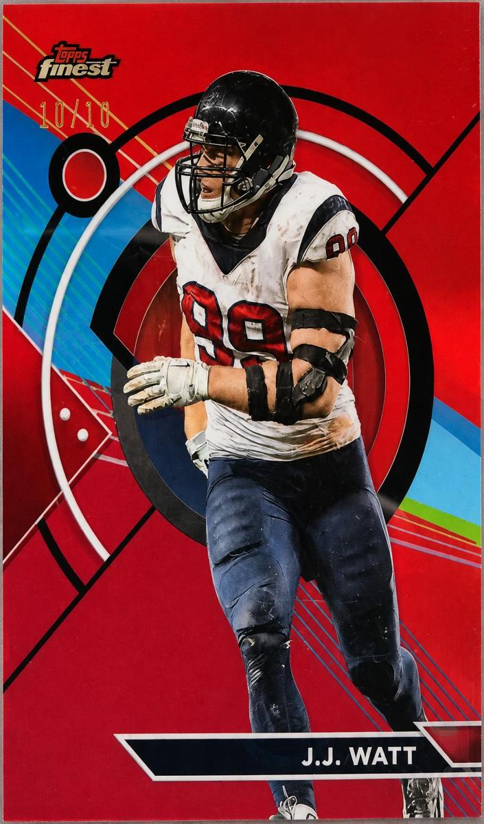 2023 Topps Composite Football Refractor J.J. Watt #192