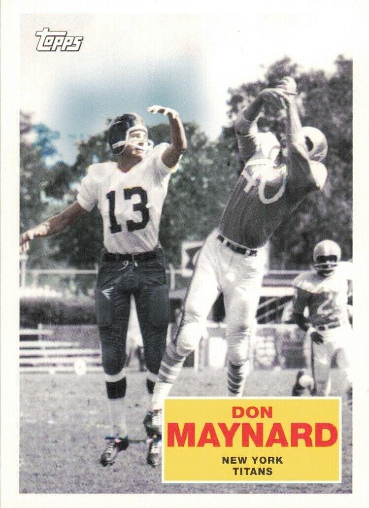 2009 Topps Football Don Maynard #FB7