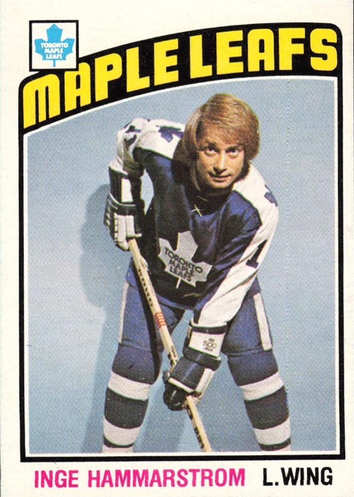 1976 O-Pee-Chee Hockey Inge Hammarstrom #358