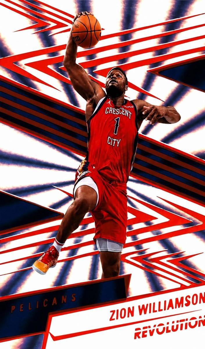 2024 Panini Revolution Basketball Sunburst Zion Williamson #50