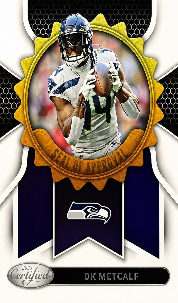 2022 Panini Certified Football DK Metcalf #SA-13
