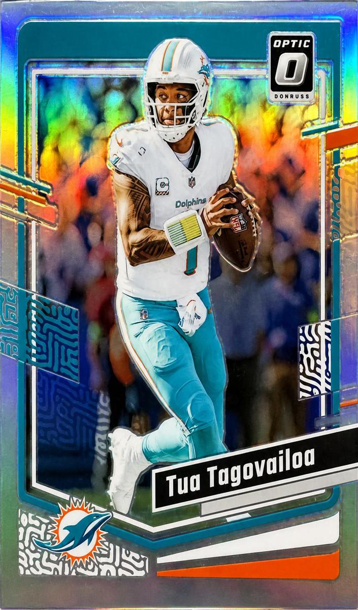 2023 Donruss Optic Football Holo Tua Tagovailoa #118
