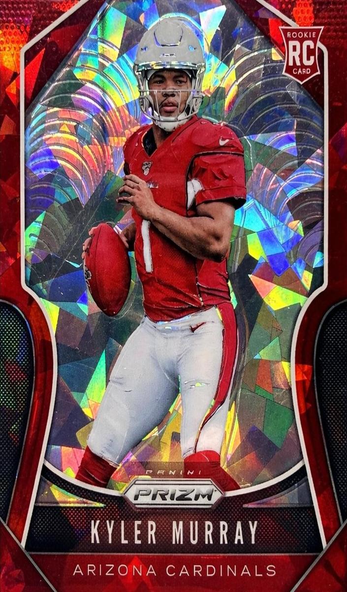 2019 Panini Prizm Football Prizm Red Ice Kyler Murray #301 PSA 9