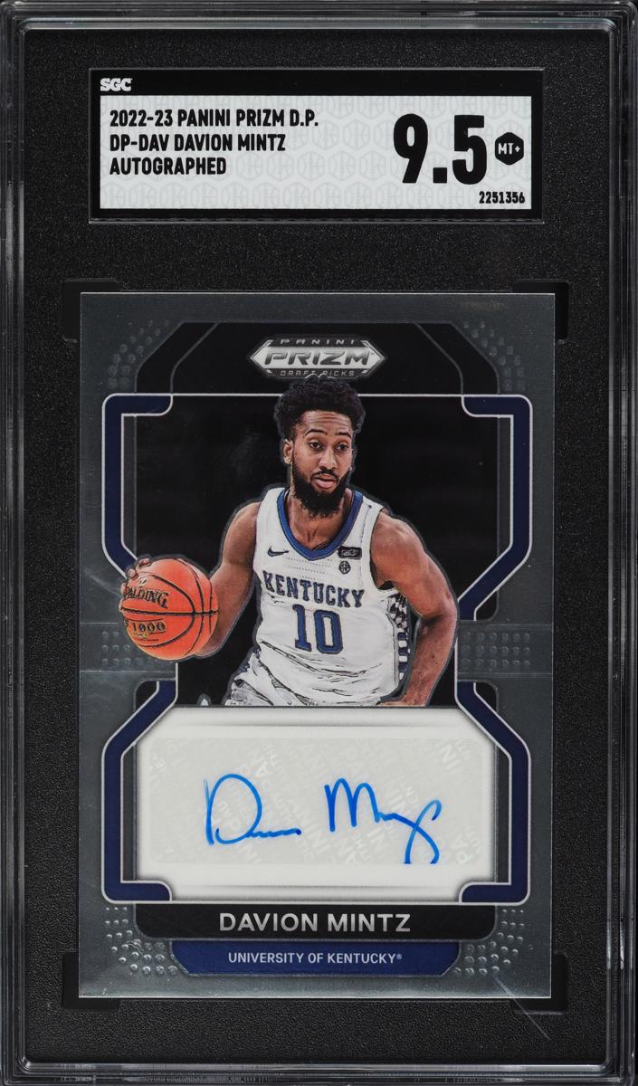 2022 Panini Prizm Draft Picks Basketball Davion Mintz #DP-DAV