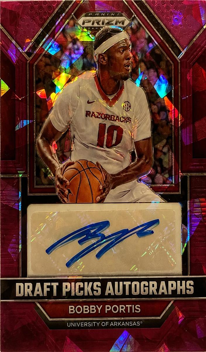 2023 Panini Prizm Draft Picks Basketball Purple Ice Bobby Portis #DPA-BBP