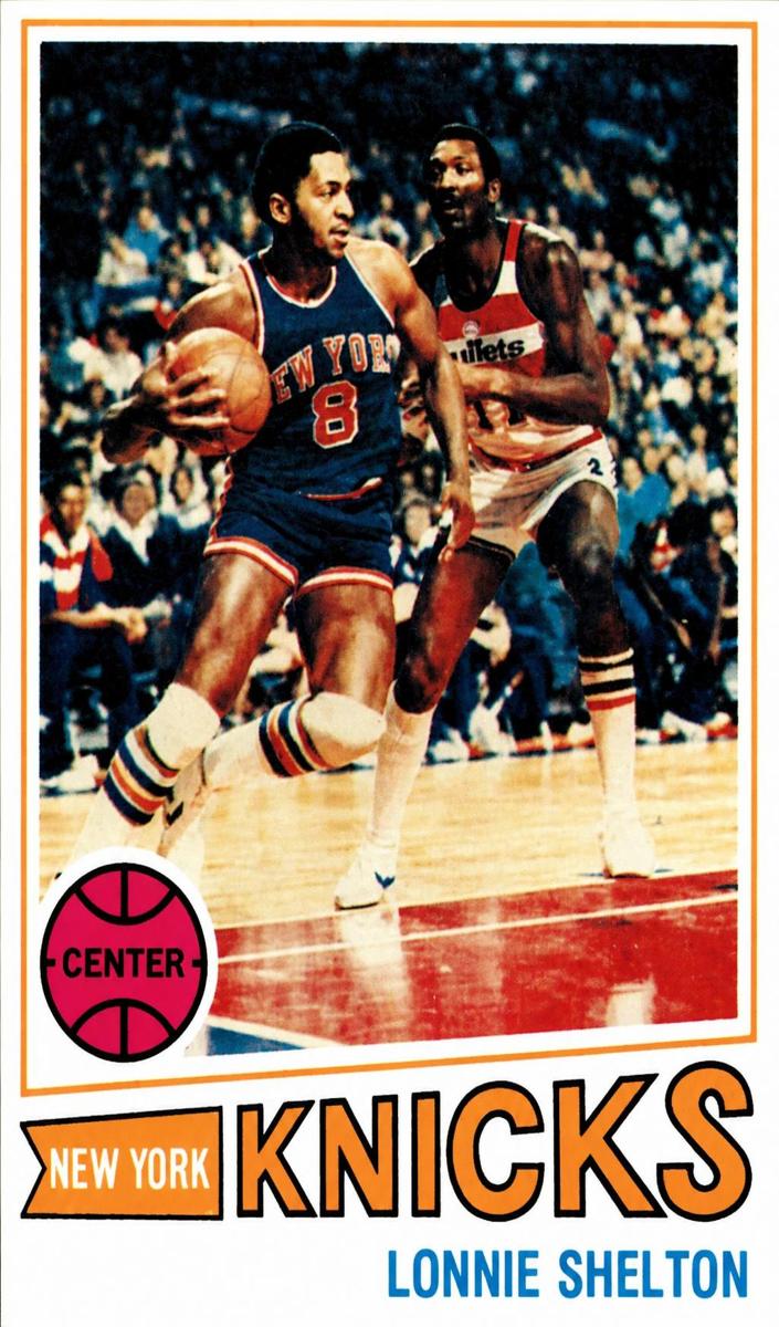 1977 Topps Basketball Lonnie Shelton #26 PSA 9