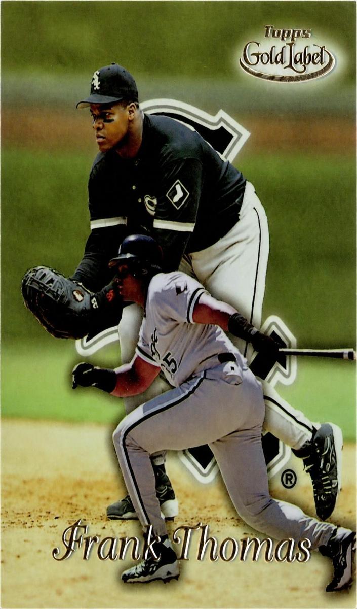 1999 Topps Gold Label Baseball Class 1 Frank Thomas #87 PSA 8