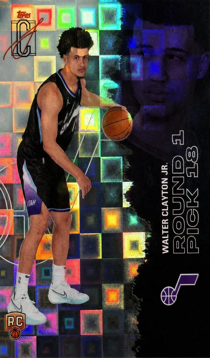 2025 Topps Signature Class Basketball Pandora Refractor Walter Clayton Jr. #114