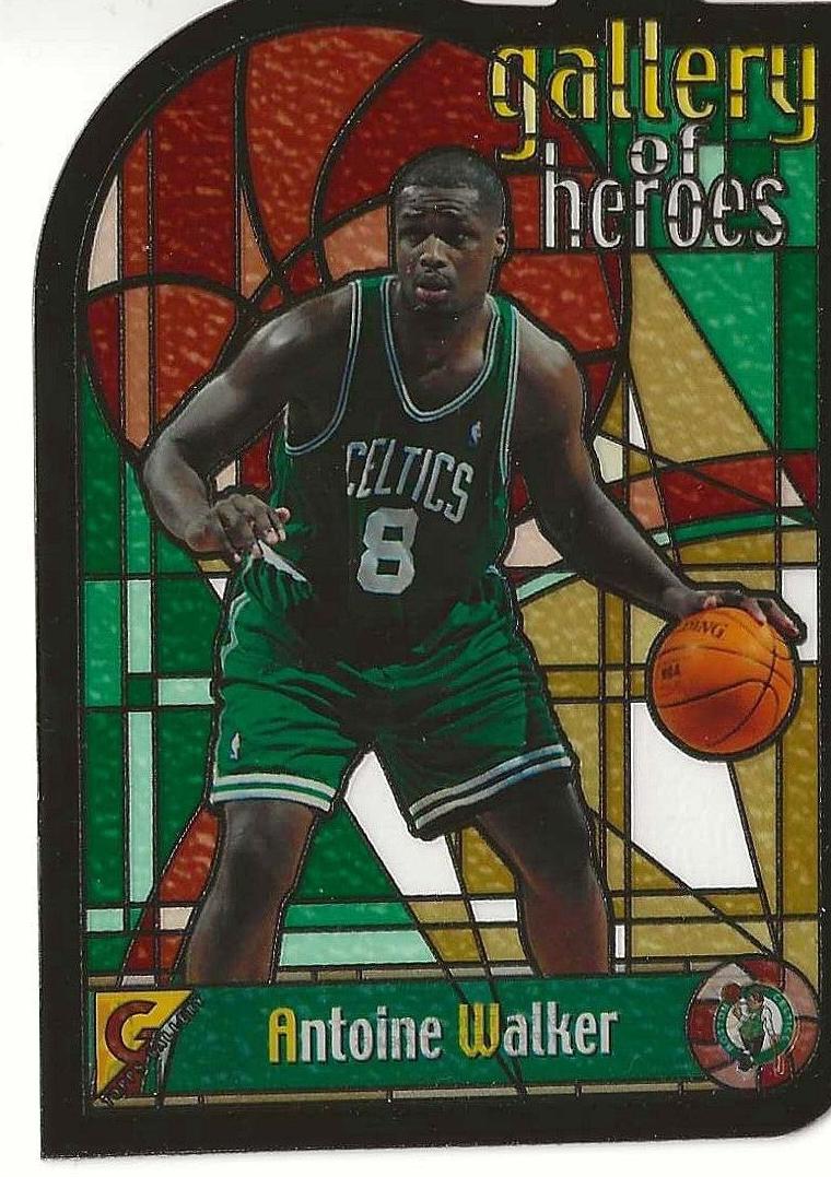 1999 Topps Gallery Basketball Antoine Walker #GH7 PSA 9