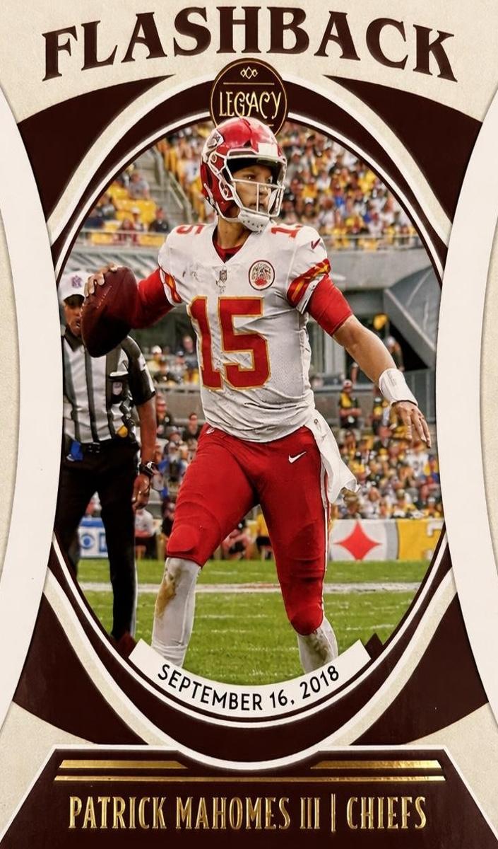 2021 Panini Legacy Football Patrick Mahomes II #FB-1 PSA 9