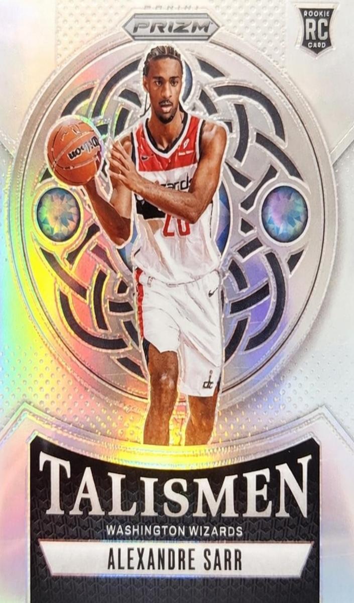 2024 Panini Prizm Basketball Silver Alexandre Sarr #17 PSA 9