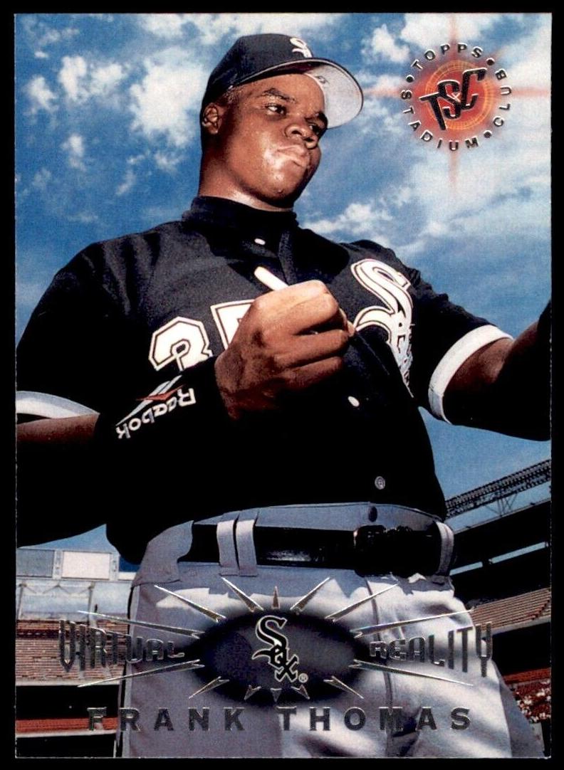 1995 Topps Stadium Club Baseball Frank Thomas #209