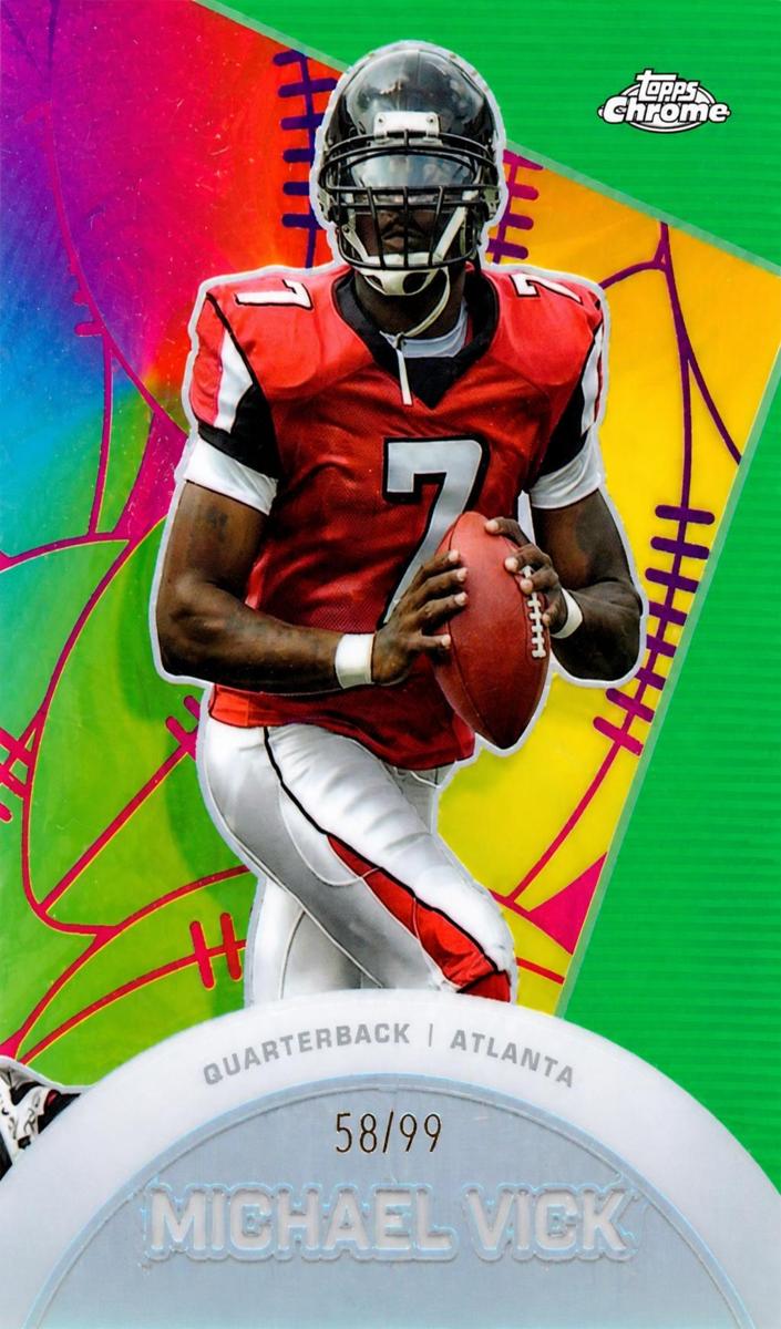 2023 Topps Composite Football Green Refractor Michael Vick #CAE-1