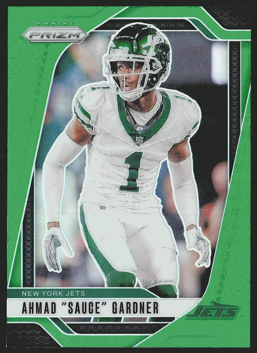 2024 Panini Prizm Football Green Ahmad "Sauce" Gardner #226 SGC 9.5