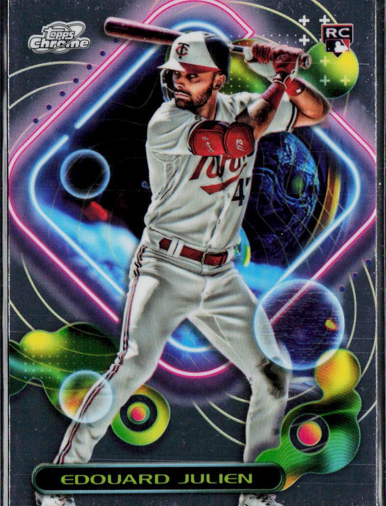 2023 Topps Cosmic Chrome Baseball Edouard Julien #171 PSA 9