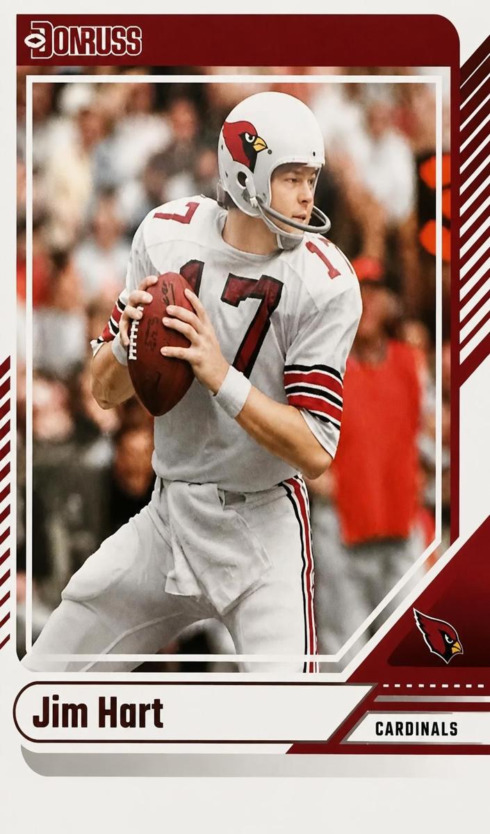 2024 Panini Donruss Football Aqueous Test Jim Hart #238