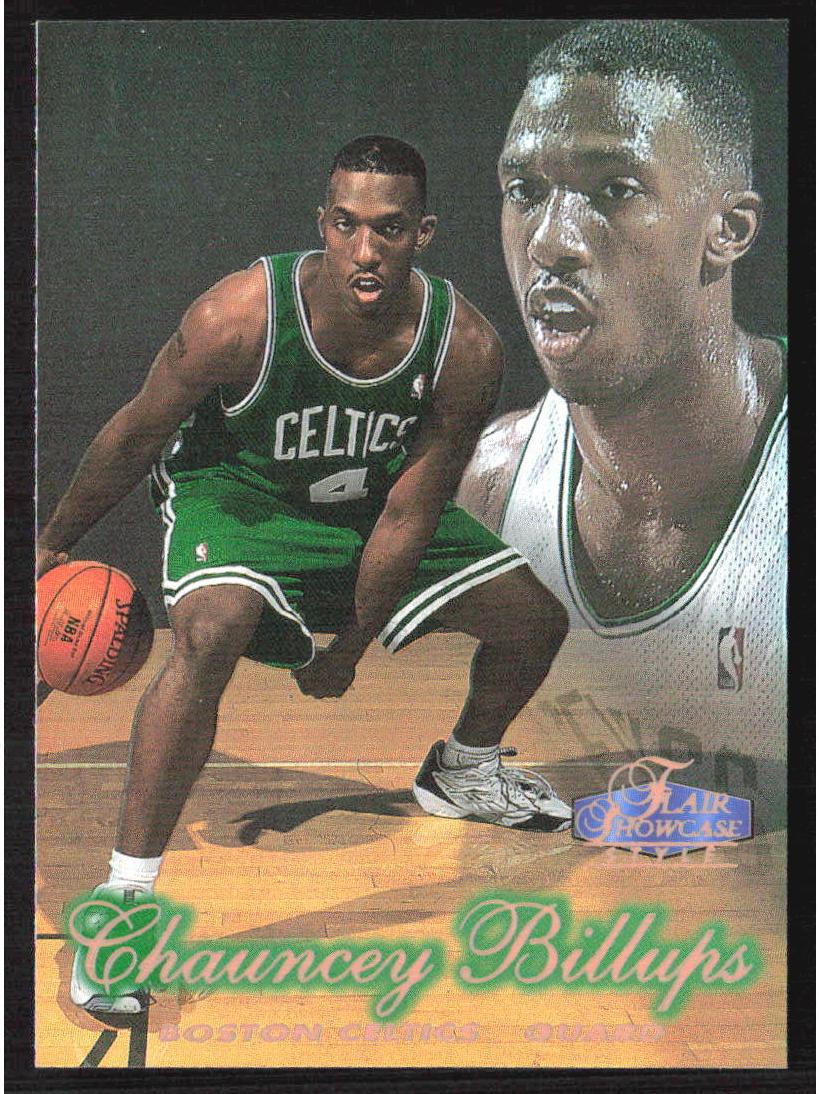 1997 Flair Showcase Basketball Row 2 Chauncey Billups #20 CGC 8