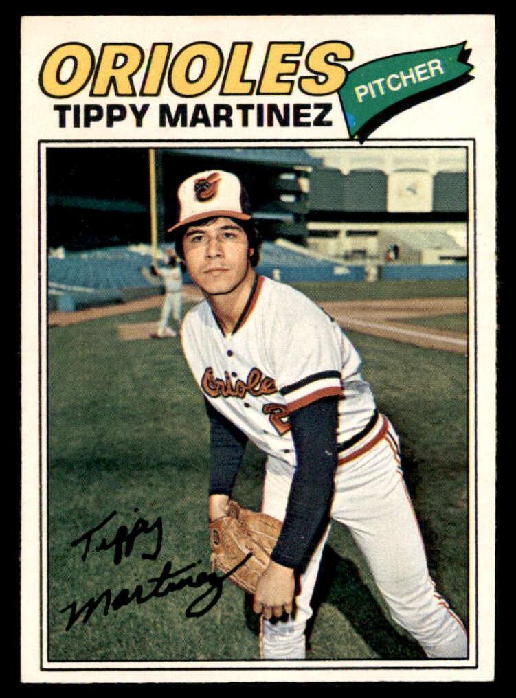 1977 O-Pee-Chee Baseball Tippy Martinez #254 PSA 8.5
