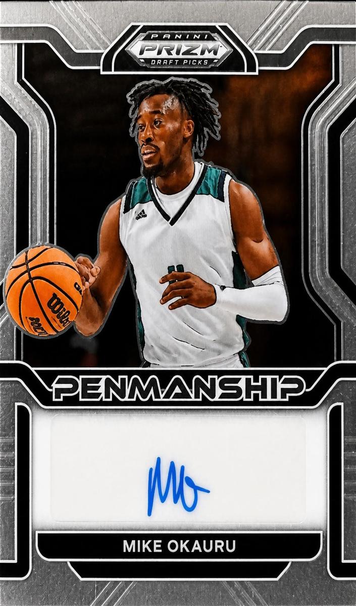 2022 Panini Prizm Draft Picks Basketball Mike Okauru #CP-MOK