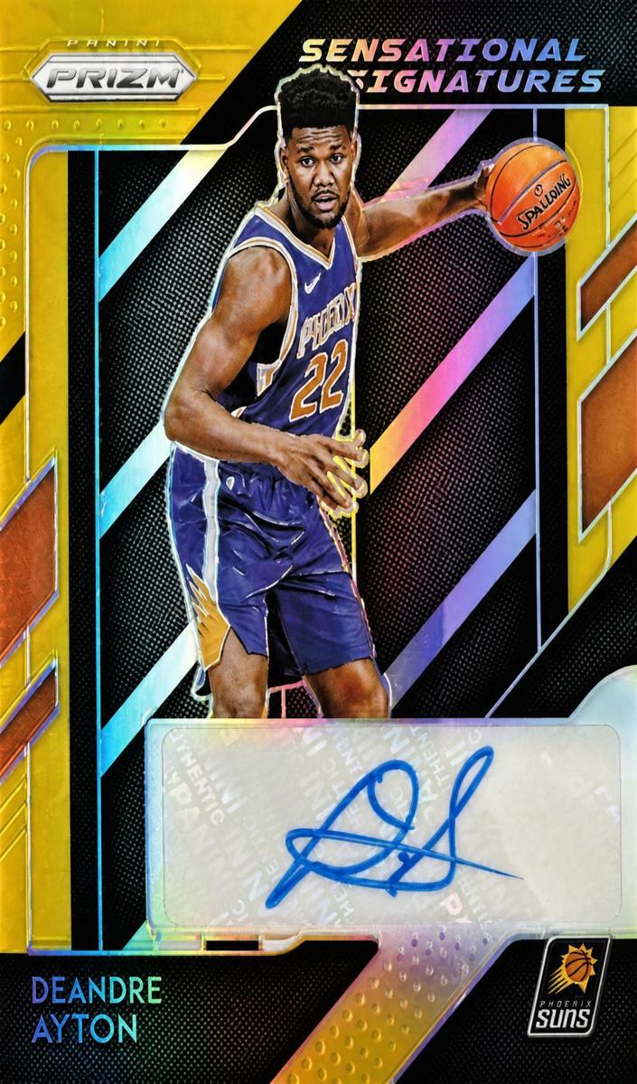 2018 Panini Prizm Basketball Gold Deandre Ayton #SS-DAY BGS 9