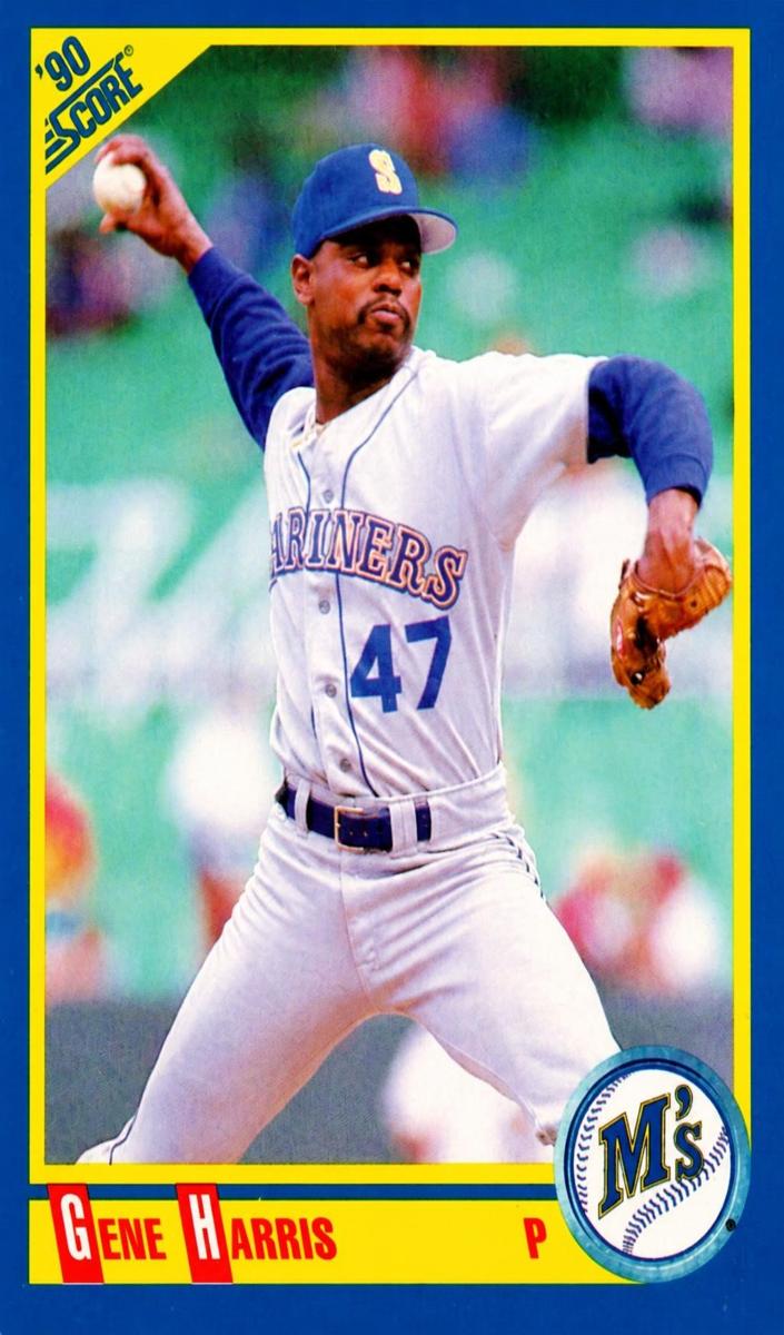 1990 Score Baseball Gene Harris #548