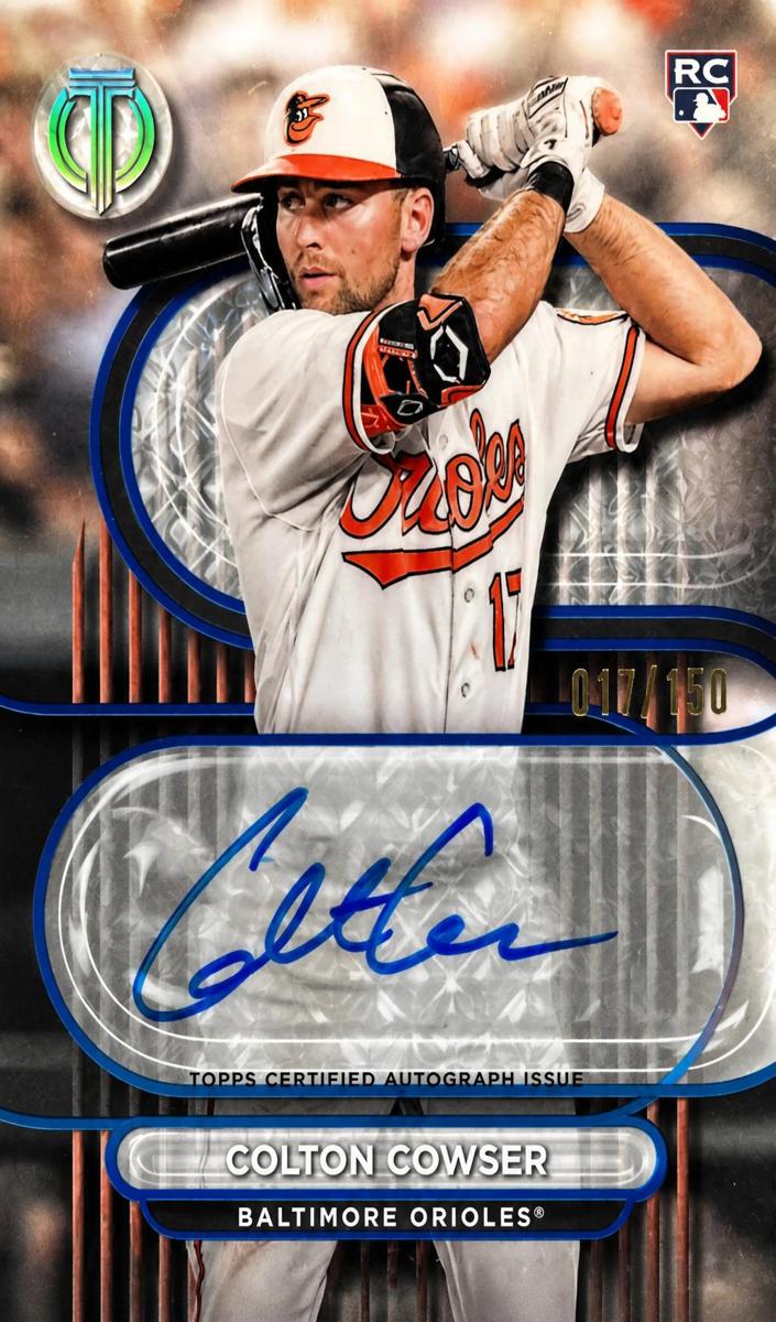 2024 Topps Tribute Baseball Blue Colton Cowser #TA-CC