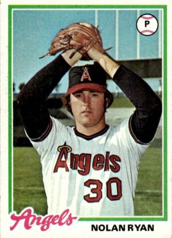 1978 Topps Baseball Nolan Ryan #400