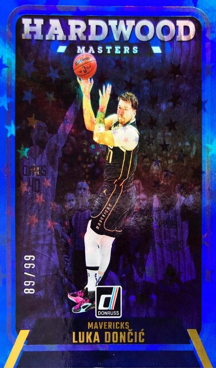2024 Panini Donruss Basketball International Blue Stars Luka Doncic #12