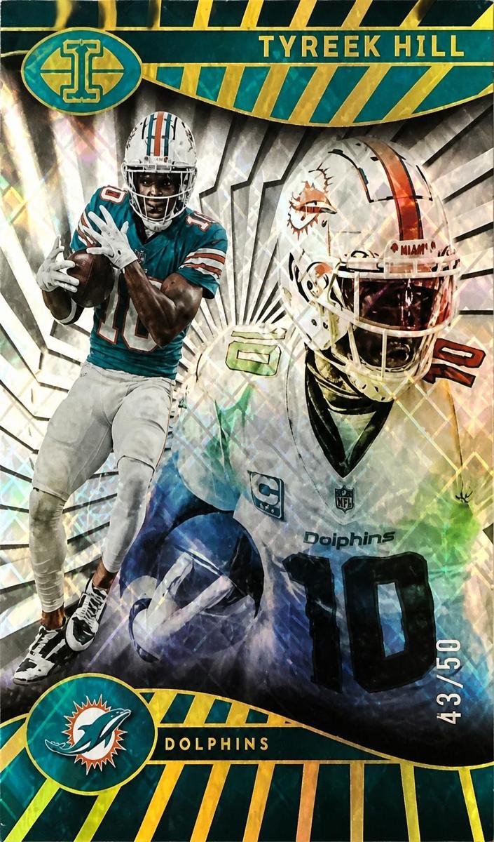 2024 Panini Illusions Football Diamond Trophy Collection Tyreek Hill #57