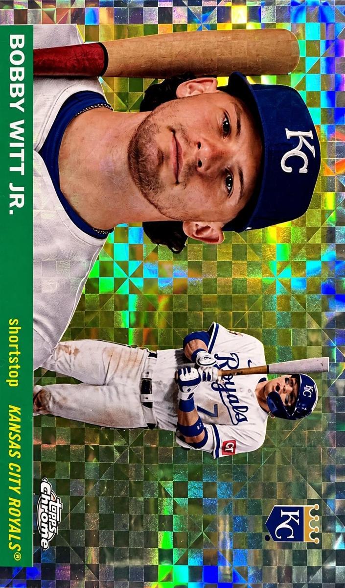 2025 Topps Chrome Platinum Baseball X-Fractor Bobby Witt Jr. #41