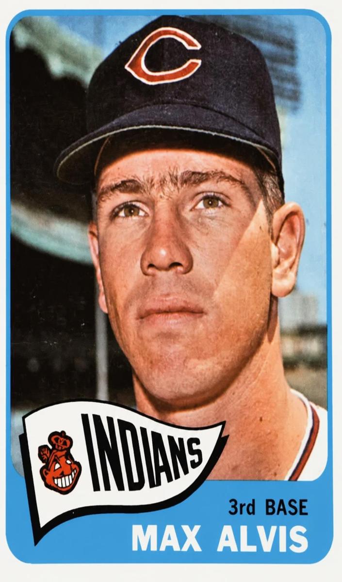 1965 O-Pee-Chee Baseball Max Alvis #185 PSA 7.5