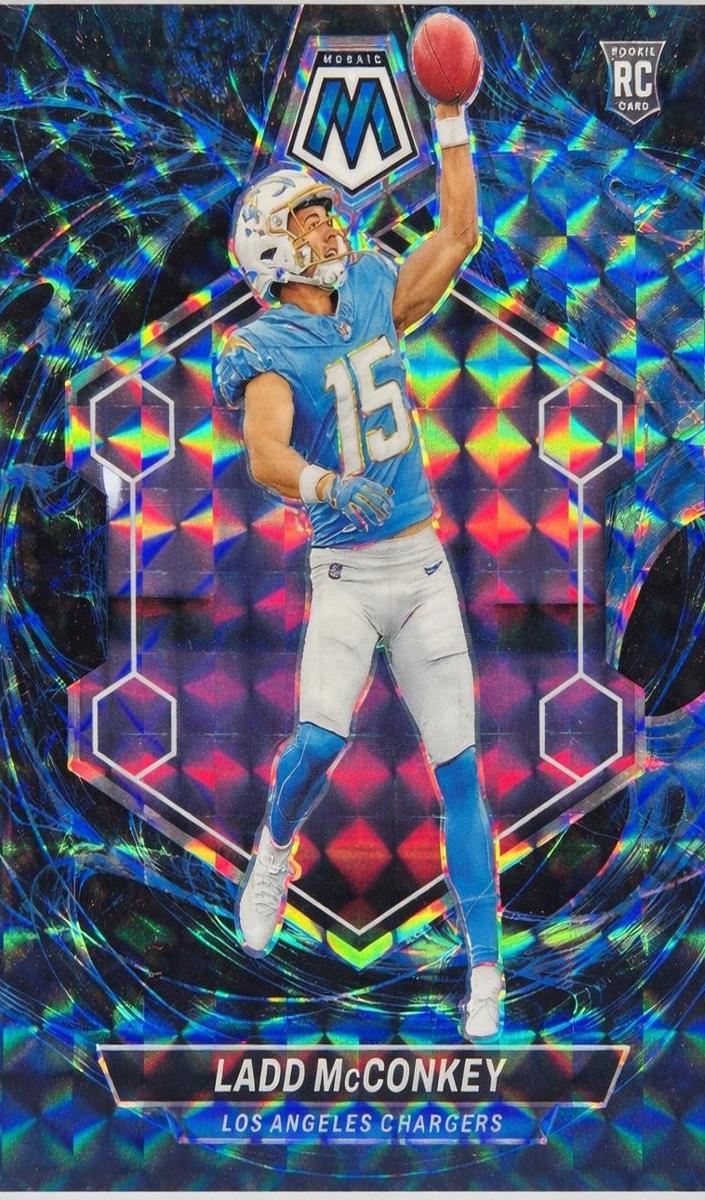 2024 Panini Mosaic Football Genesis Ladd McConkey #334