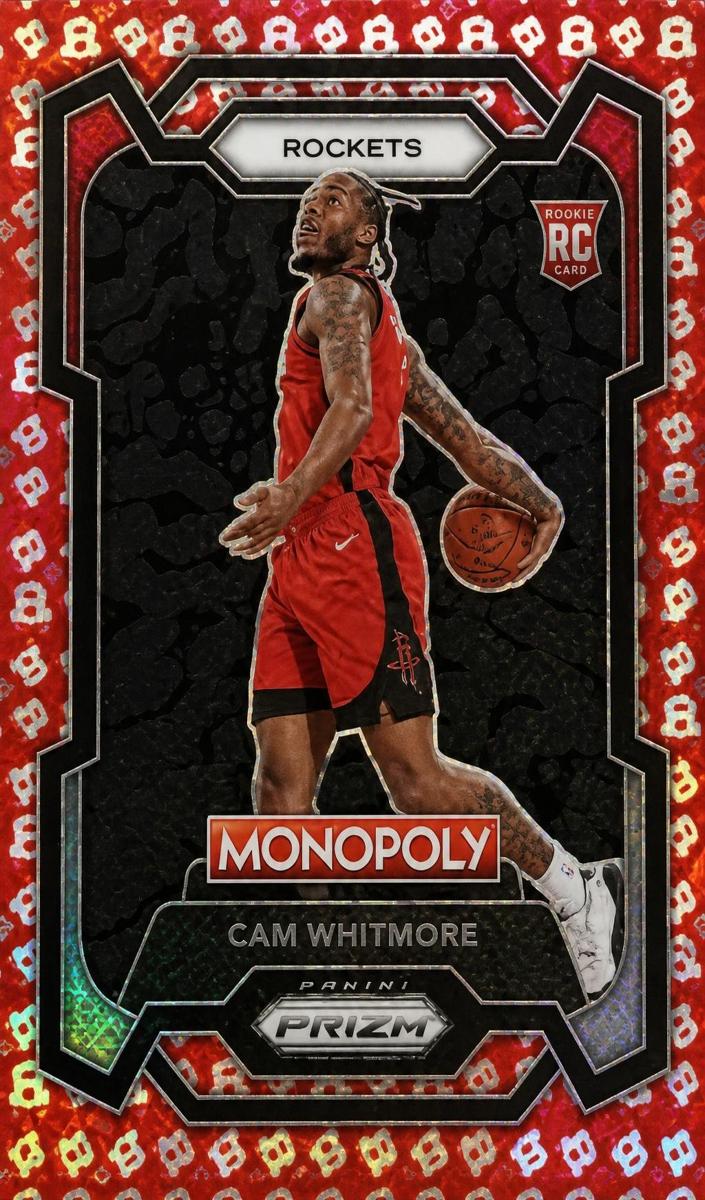 2023 Panini Prizm Monopoly Basketball Free Parking Cam Whitmore #31 PSA 8.5
