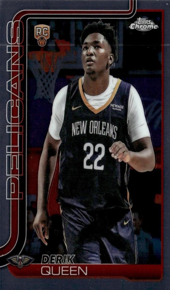2025 Topps Chrome Basketball Derik Queen #263 PSA 9