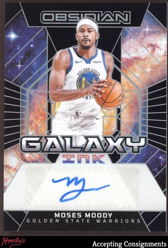 2023 Panini Obsidian Basketball Moses Moody #GI-MOO